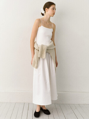 Ivy Sleeveless Dress (Ivory)