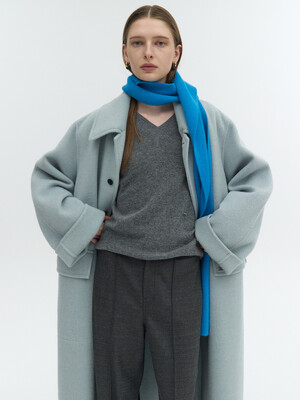 HANDMADE CASHMERE BLEND MAC COAT_LIGHT BLUE