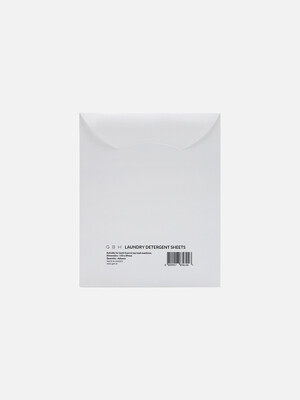 GBH HOME LAUNDRY DETERGENT SHEETS (2 SIZE)