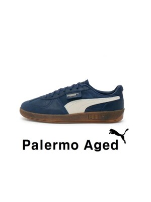 푸마 팔레르모 에이지 가죽 스니커즈 운동화 Palermo Aged 402854 06