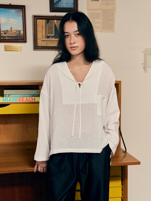 Sailor Linen Blouse 2Color_F251BL03