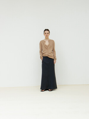 [단독]ANNE KNIT CARDIGAN [CAMEL,GRAY]