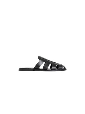 25SS 프라다 뮬 슬리퍼 2X3145070F0002 BLACK DOM