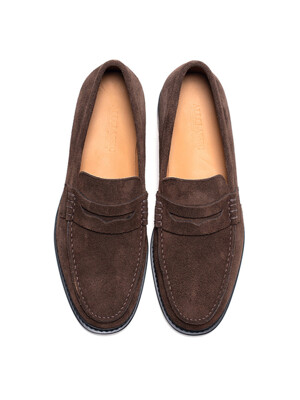ALC1202 페니 로퍼_d.brown suede