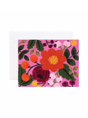 Vintage Blossoms Rose Card  카드