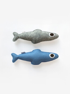 Anchovy Catnip Toy (2colors)