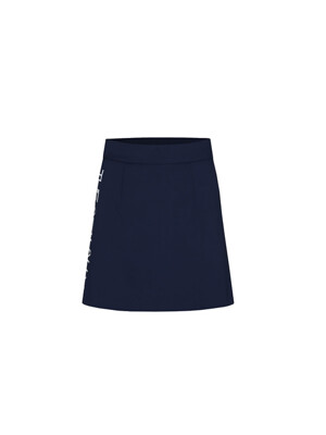 [TA212SK02P] mini logo skirt-navy