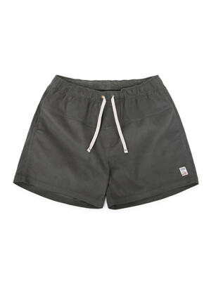 CORDUROY SHORTS / CHARCOAL