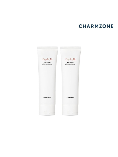 클렌징 - 참존 (CHARMZONE) - 디에이지 더 블랑 올데이 폼 클렌저 120ml X 2 / 콘트롤크림 40ml 증정