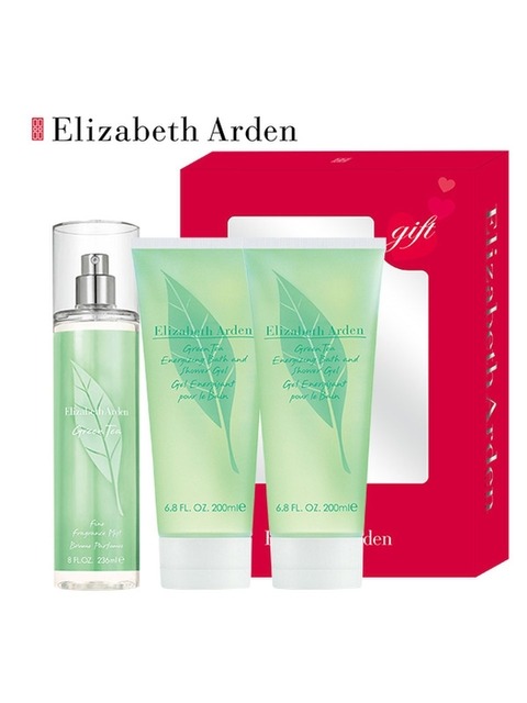 스킨/토너/미스트 - 엘리자베스아덴 (Elizabetharden) - 엘리자베스아덴 그린티 바디 케어 3종 선물 세트(샤워젤200ml2개+바디미스트236ml)