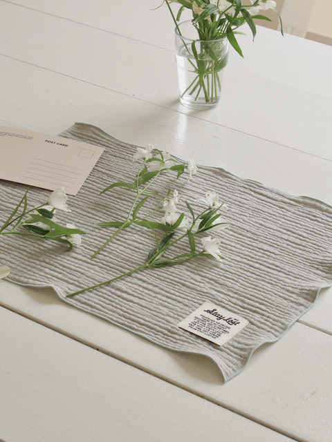 키친 - 스테이로스트 (STAYLOST) - 테이블매트 For your everyday Table mat - fog green