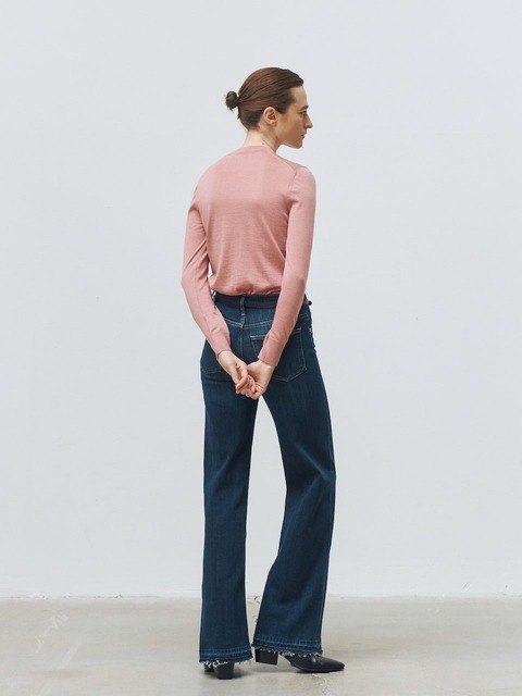 니트,니트 - 르희 (LEHEE) - italy cashmere 70%+silk30%- cashmere pullover(pink)