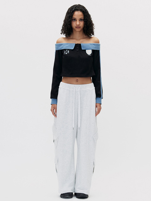 팬츠 - 쎄쎄쎄 (SETSETSET) - CARGO SWEAT PANTS