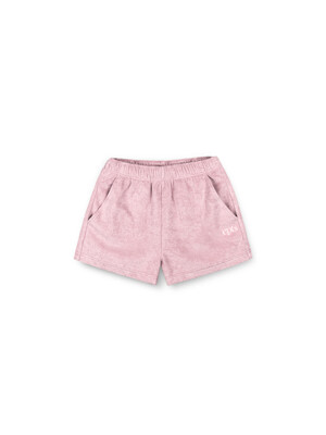 TERRY TOWELING SHORTS_LIGHT PINK