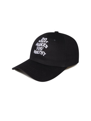 D.W.M.Y.H Logo Cap_BLACK