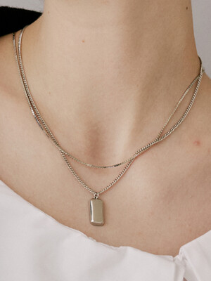 Square Coin Necklace_VH2411NE071M