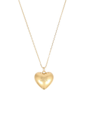 [단독] plain heart necklace_FLAT
