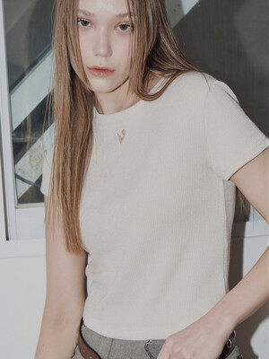 KNIT TSHIRTS IVORY