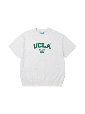 남녀공용 미니쮸리 반팔 라운드 티셔츠[Oatmeal](UA4ST90_24)