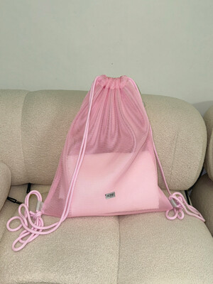 Cushion mesh multi bag_Pink