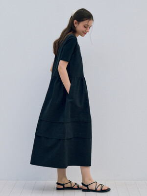 MET cosy bustier dress black