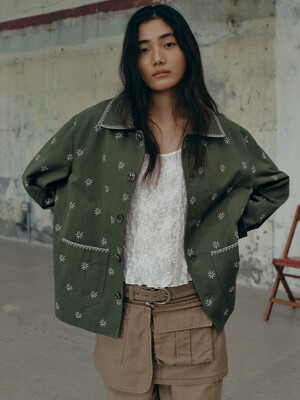 The KYOTO Jacket Green_F243JK01