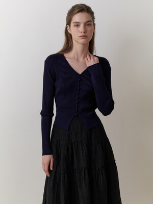 Liatris knit cardigan (navy)