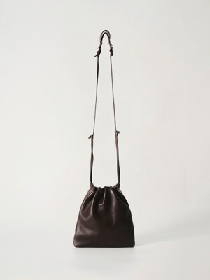 Fatu shouder bag (Dark brown)