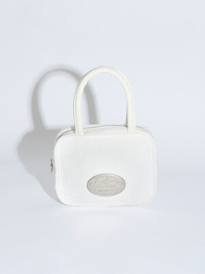 lotsyou_Lumpy Bumpy Totebag White