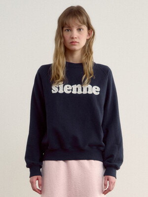 Sienne Lace Sweatshirts (Navy)
