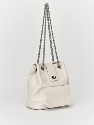 체인 모몽 숄더백 Chain Momong Bag [Cream]