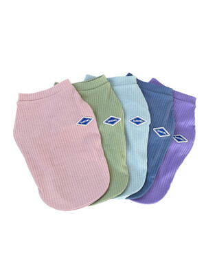 데일리 골지 티셔츠 M-6XL 5colors