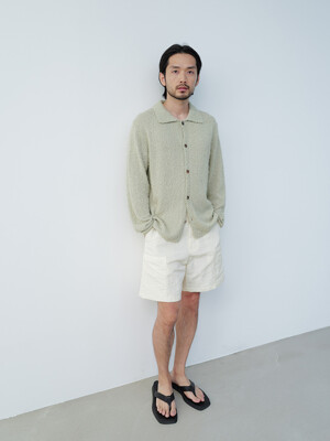 SIDE POCKET SHORTS [IVORY]