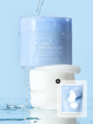 [150매] 아쿠아 오아시스 판테알란 카밍패드 60매 듀오세트(+리필30매 본품증정)
