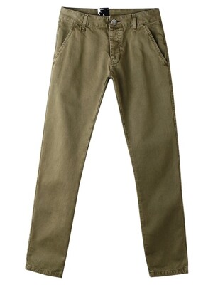 DONK CHINO PALE ARMY GREEN