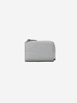 PLASTIC PRODUCT - CARD WALLET (CEMENT GREY/SLIVER)