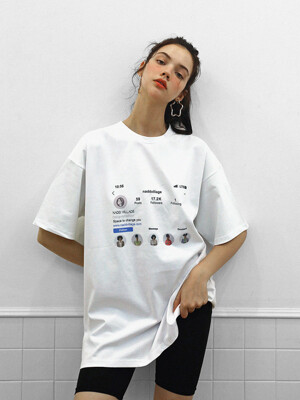 INSTAGRAM T-SHIRT-WHITE