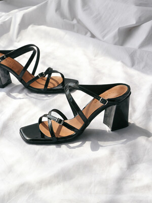 Double X-strap sandals_S_CB0031_black