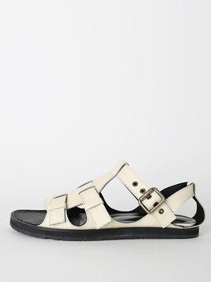 NO. Chloe Gladiator Sandal _ WHITE