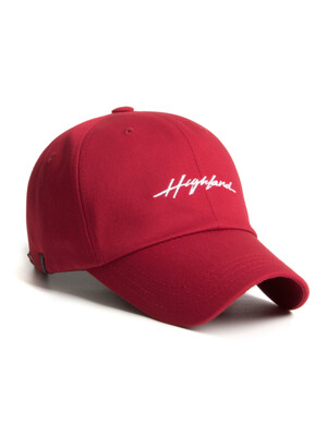 22 HIGHLAND CAP DARK RED