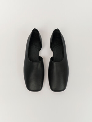 soft flat shoes (black)