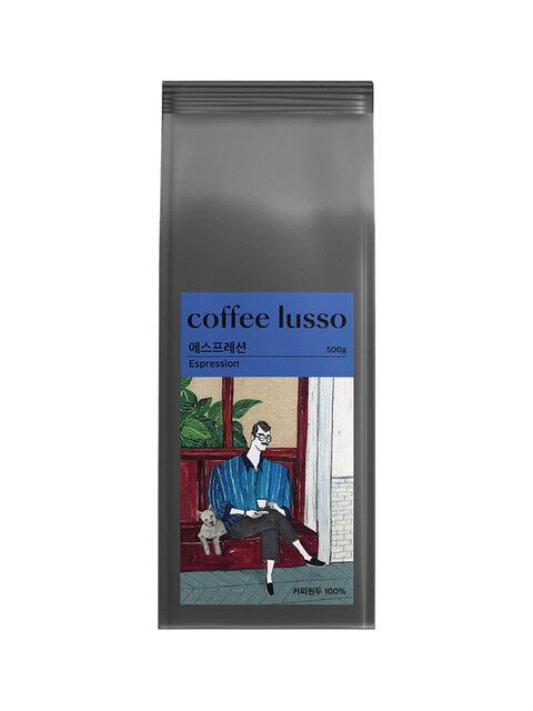 취미,간편요리/간식,음료 - 커피루소 (coffeelusso) - 에스프레션 500g