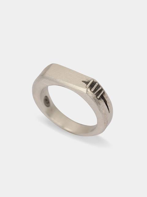 주얼리 - 그레이노이즈 (GRAYNOISE) - Stitch damage ring (925 silver)