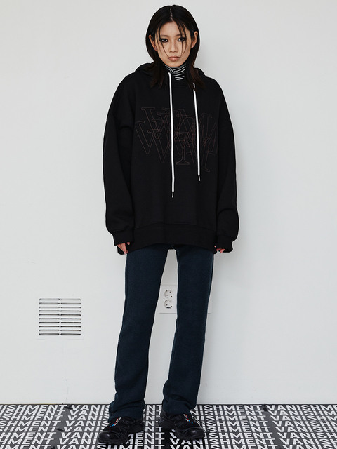팬츠 - 바니쉬먼트 (VANISHMENT  ) - Button bootscut pants_dark green