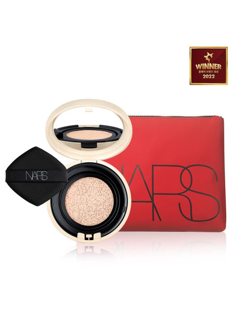 베이스메이크업 - 나스 (NARS) - [단독] 퓨어 래디언트 프로텍션 아쿠아 글로우 쿠션 본품 세트