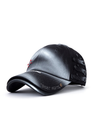 BBD Theast Sprayed Custom Double Visor Cap (Black)