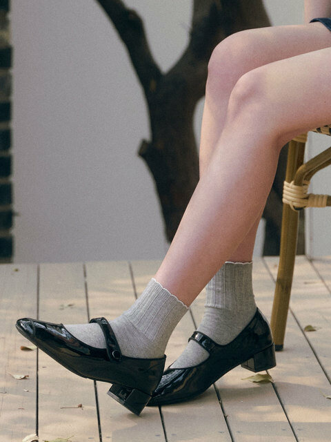 펌프스 - 스티유 (Stiu) - 키튼 메리제인 펌프스 11MD31103 _glossy black