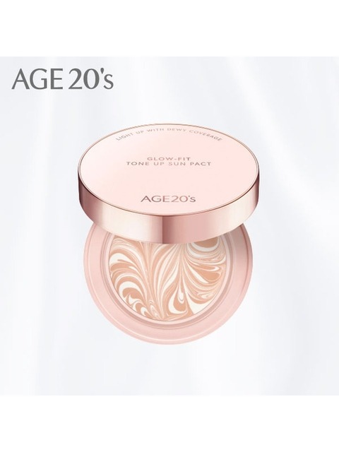 베이스메이크업 - 에이지20 (AGE20s) - 에이지투웨니스 글로우핏 톤업 선팩트