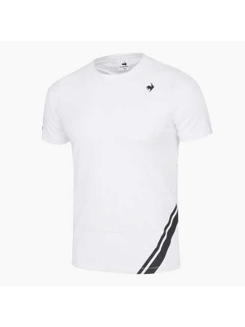 스포츠웨어 - 르꼬끄 스포르티브 (Lecoq sportif) - [르꼬끄 공식] 트리코트 슬림핏 반팔 (QO123TRS31)