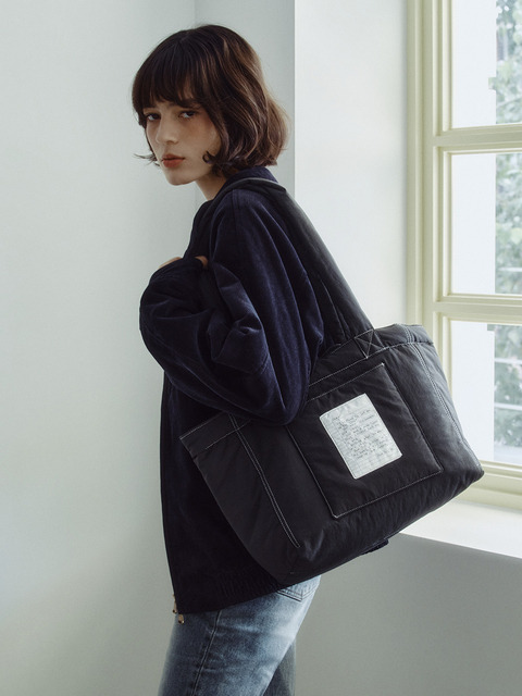 에코/캔버스백 - 투에투아 (TU ET TOI) - [단독] Vintage Padding Bag_4colors (reversible)